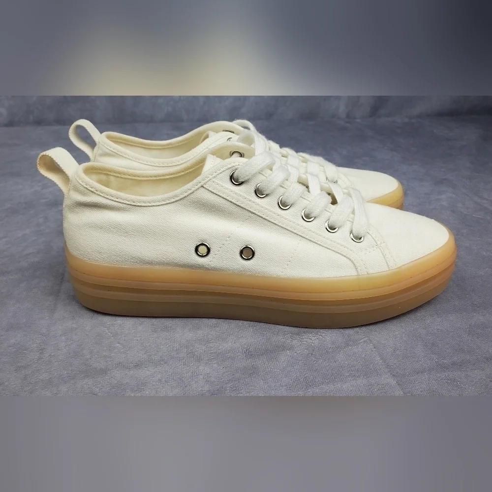 Aldo White‎ Cotton Atheletic For LADIES Size 6